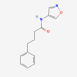N-(isoxazol-4-yl)-4-phenylbutanamide