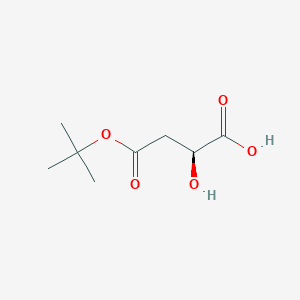(2S)-2-Hydroxy-4-[(2-methylpropan-2-yl)oxy]-4-oxobutanoic acid