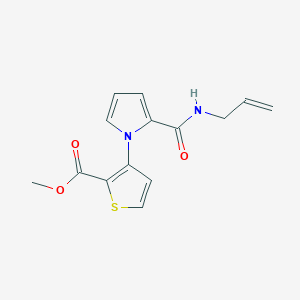 methyl 3-{2-[(allylamino)carbonyl]-1H-pyrrol-1-yl}-2-thiophenecarboxylate