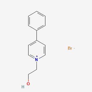 1-(2-Hydroxyethyl)-4-phenylpyridin-1-ium bromide