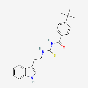 1-(4-(Tert-butyl)benzoyl)-3-(2-indol-3-ylethyl)thiourea