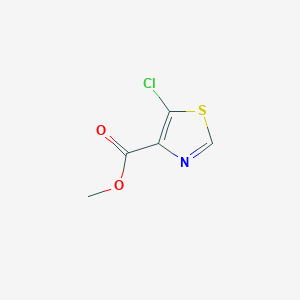 molecular formula C5H4ClNO2S B2696470 Methyl 5-chlorothiazole-4-carboxylate CAS No. 1784463-68-8