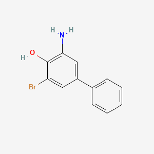 3-Amino-5-bromobiphenyl-4-ol