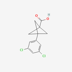 3-(3,5-Dichlorophenyl)bicyclo[1.1.1]pentane-1-carboxylic acid