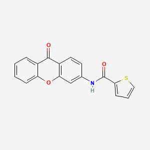 N-(9-oxo-9H-xanthen-3-yl)thiophene-2-carboxamide