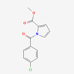 methyl 1-(4-chlorobenzoyl)-1H-pyrrole-2-carboxylate