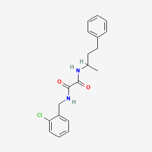 N1-(2-chlorobenzyl)-N2-(4-phenylbutan-2-yl)oxalamide