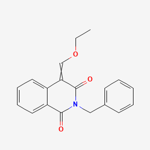 2-Benzyl-4-(ethoxymethylidene)isoquinoline-1,3-dione