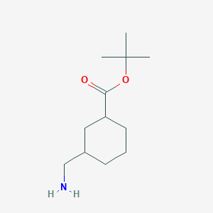 Tert-butyl 3-(aminomethyl)cyclohexane-1-carboxylate