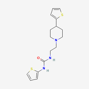1-(Thiophen-2-yl)-3-(2-(4-(thiophen-2-yl)piperidin-1-yl)ethyl)urea