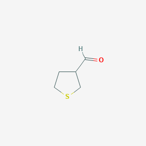 Thiolane-3-carbaldehyde