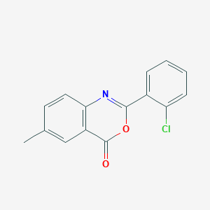 2-(2-chlorophenyl)-6-methyl-4H-3,1-benzoxazin-4-one