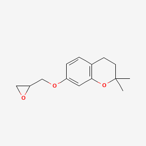 2,2-Dimethyl-7-(oxiran-2-ylmethoxy)-3,4-dihydrochromene