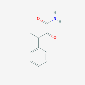 molecular formula C10H11NO2 B2696673 2-Oxo-3-phenylbutanamide CAS No. 4658-67-7