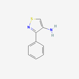 3-Phenyl-1,2-thiazol-4-amine