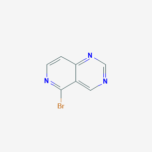 molecular formula C7H4BrN3 B2696715 5-溴吡啶并[4,3-d]嘧啶 CAS No. 2138233-50-6