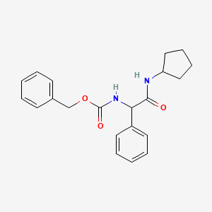 molecular formula C21H24N2O3 B2696721 Z-DL-Phg-NHCyh CAS No. 17922-88-2