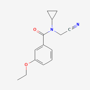 N-(cyanomethyl)-N-cyclopropyl-3-ethoxybenzamide