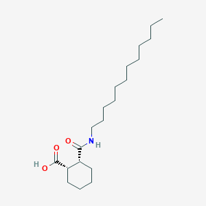 cis-N-(Dodecyl)hexahydrophthalamic acid