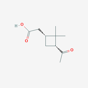molecular formula C10H16O3 B2696892 cis-Pinonic acid CAS No. 52305-34-7; 61826-55-9