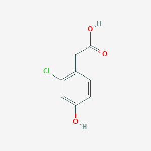 2-(2-Chloro-4-hydroxyphenyl)acetic acid