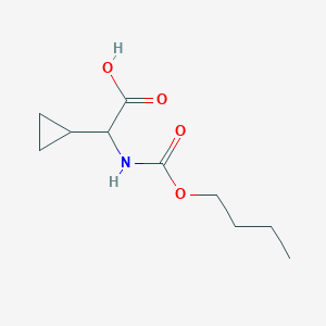 Butoxycarbonylamino-cyclopropyl-acetic acid