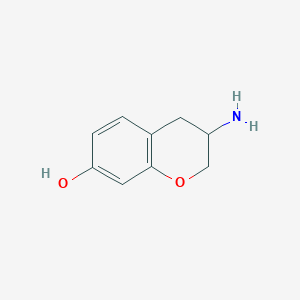 3-amino-3,4-dihydro-2H-chromen-7-ol