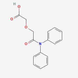 [2-(Diphenylamino)-2-oxoethoxy]acetic acid