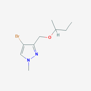 4-bromo-3-(sec-butoxymethyl)-1-methyl-1H-pyrazole