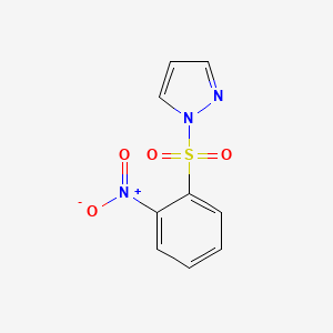 1-(2-Nitrophenyl)sulfonylpyrazole