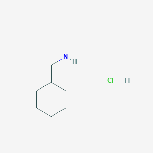 molecular formula C8H18ClN B2697489 (Cyclohexylmethyl)methylamine hydrochloride CAS No. 161353-93-1; 25756-29-0