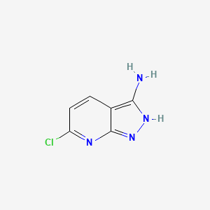 6-chloro-1H-pyrazolo[3,4-b]pyridin-3-amine
