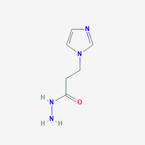 3-Imidazol-1-ylpropanehydrazide