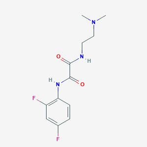 N1-(2,4-difluorophenyl)-N2-(2-(dimethylamino)ethyl)oxalamide