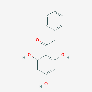 molecular formula C14H12O4 B269755 2-苯基-1-(2,4,6-三羟基苯基)乙酮 CAS No. 727-71-9