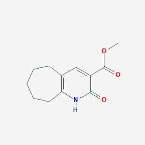 2,5,6,7,8,9-Hexahydro-2-oxo-1H-cyclohepta[b]pyridine-3-carboxylic acid methyl ester