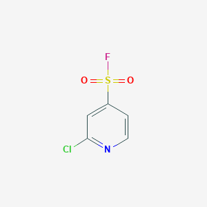 molecular formula C5H3ClFNO2S B2697673 2-Chloropyridine-4-sulfonyl fluoride CAS No. 1909348-26-0