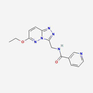 N-((6-ethoxy-[1,2,4]triazolo[4,3-b]pyridazin-3-yl)methyl)nicotinamide
