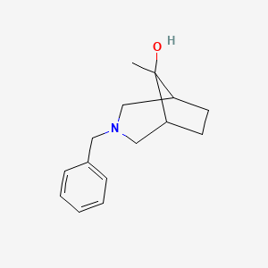 3-Benzyl-8-methyl-3-azabicyclo[3.2.1]octan-8-ol