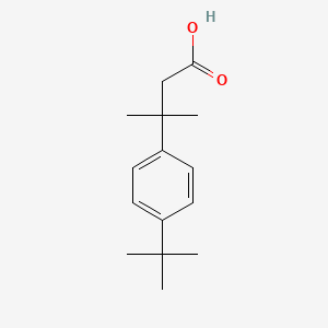 3-(4-Tert-butylphenyl)-3-methylbutanoic acid