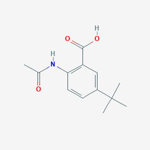 5-Tert-butyl-2-acetamidobenzoic acid