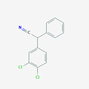 molecular formula C14H9Cl2N B2697817 2-(3,4-Dichlorophenyl)-2-phenylacetonitrile CAS No. 92150-76-0