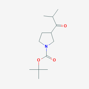 Tert-butyl 3-(2-methylpropanoyl)pyrrolidine-1-carboxylate