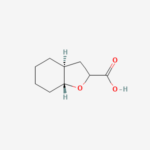 (3As,7aR)-2,3,3a,4,5,6,7,7a-octahydro-1-benzofuran-2-carboxylic acid