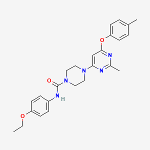 N-(4-ethoxyphenyl)-4-(2-methyl-6-(p-tolyloxy)pyrimidin-4-yl)piperazine-1-carboxamide