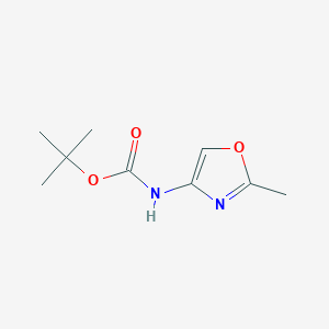 molecular formula C9H14N2O3 B2697843 tert-Butyl (2-methyloxazol-4-yl)carbamate CAS No. 1240621-19-5
