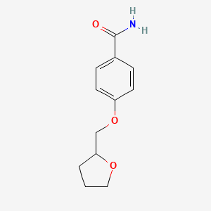 4-(Oxolan-2-ylmethoxy)benzamide