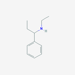 molecular formula C11H17N B2697874 乙基(1-苯基丙基)胺 CAS No. 87876-92-4