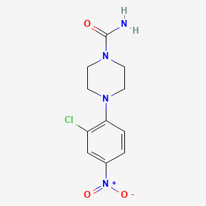 4-(2-Chloro-4-nitrophenyl)piperazine-1-carboxamide