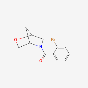2-Oxa-5-azabicyclo[2.2.1]heptan-5-yl(2-bromophenyl)methanone